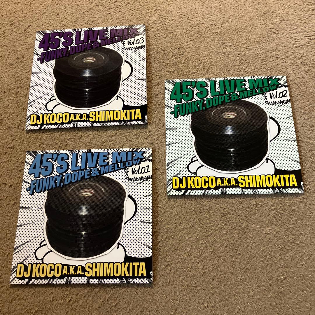 洋楽 dj koco funky  & mellow vol.1 2 3