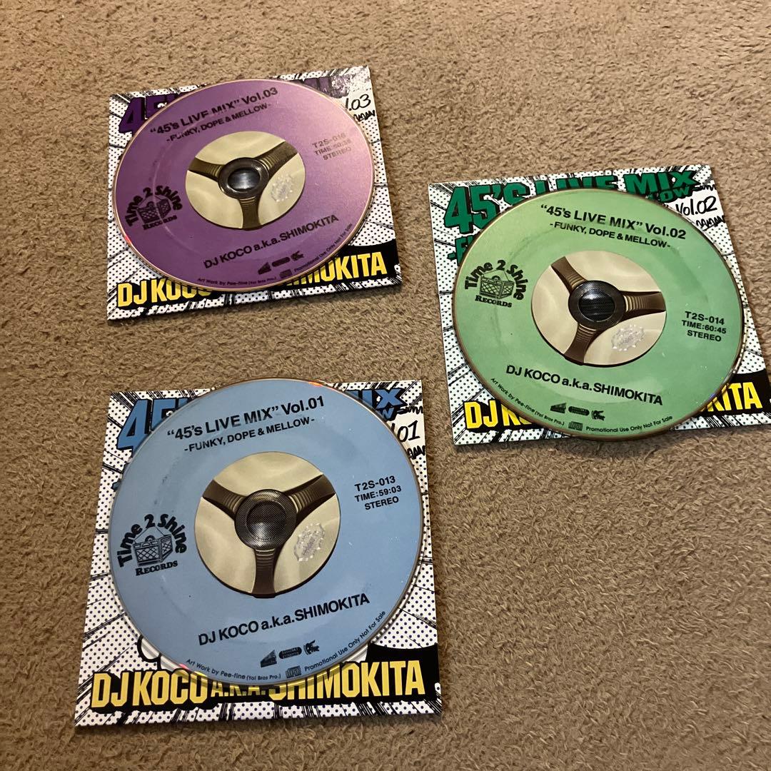 洋楽 dj koco funky  & mellow vol.1 2 3