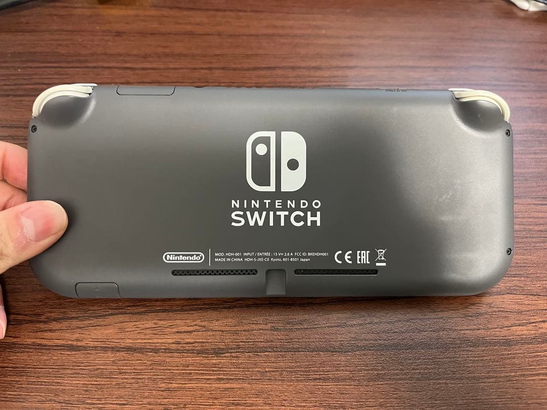 【充電器有】2019年製 Nintendo Switch lite グレー本体