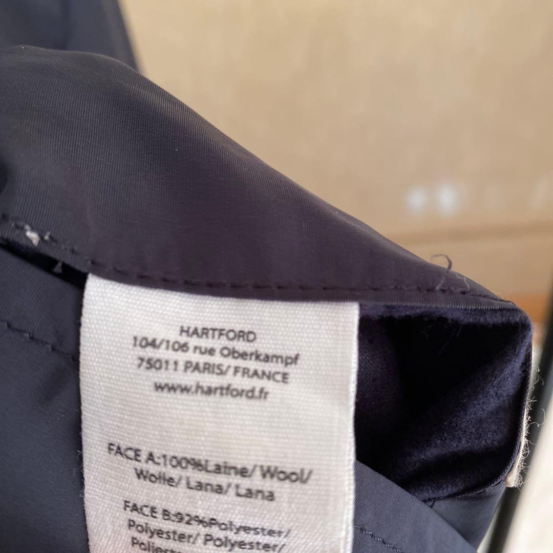 ジャケット・アウター Hartford laine wool coat 48