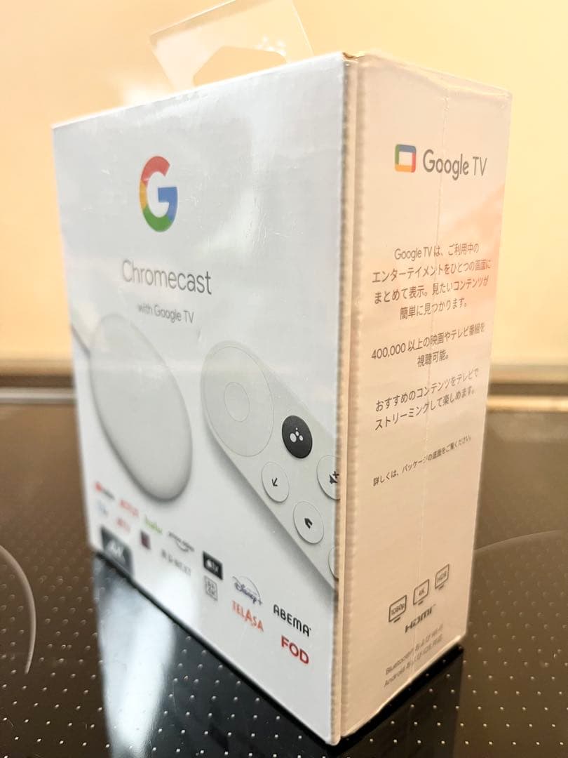 Chromecast 4K GA01919-JP 新品未開封