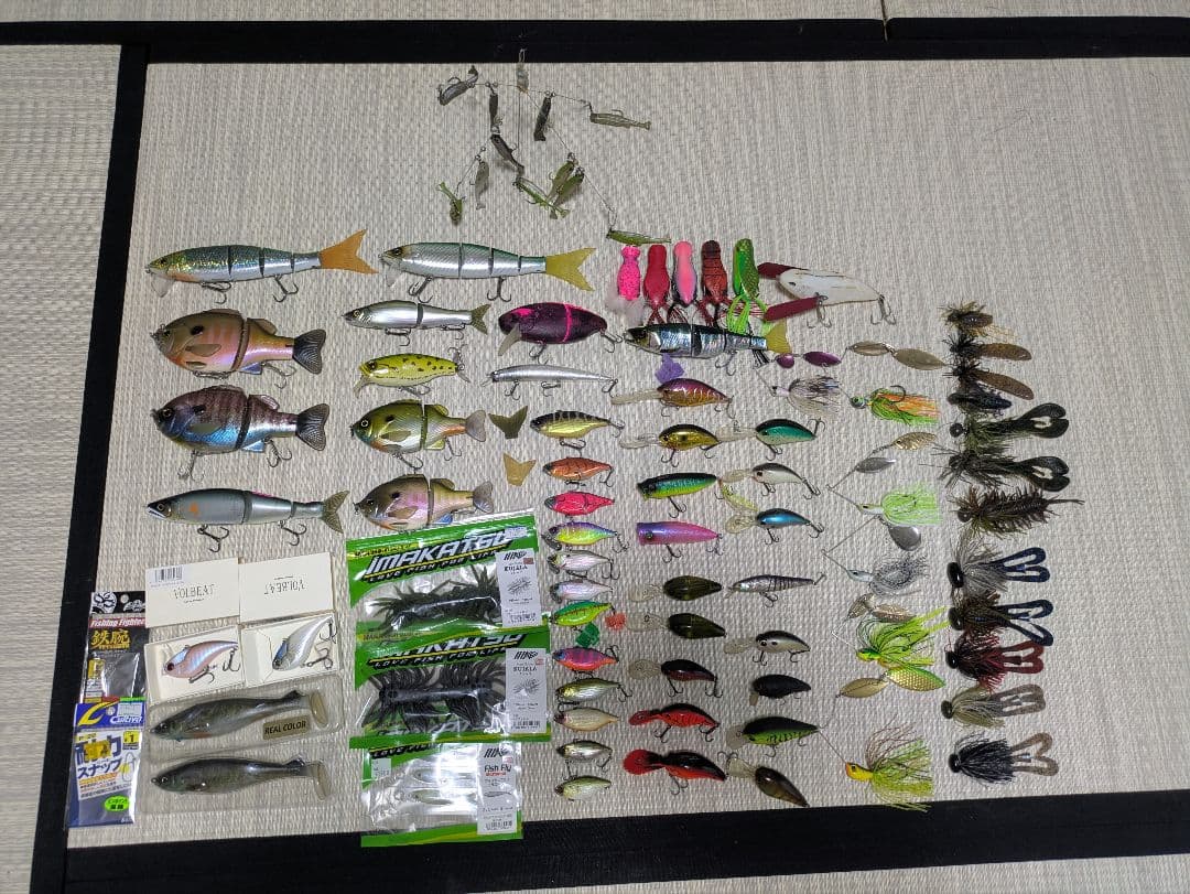 バス釣り引退セット　ビッグベイト　スピナベ　ジグ　バスルアー　まとめ売り