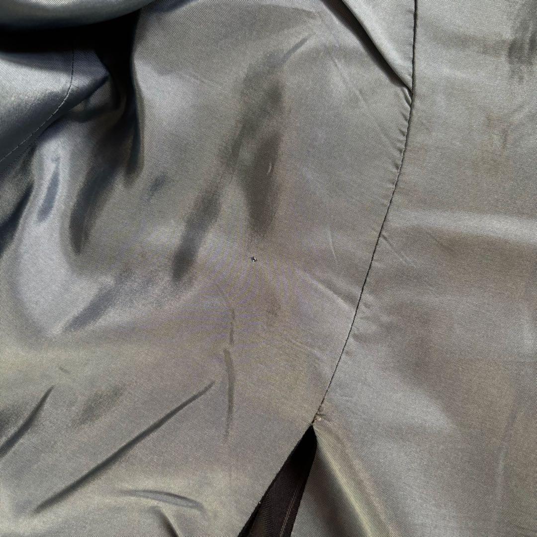 美品✨ヒューゴボス　セットアップ　ネイビーストライプ　48トルコ製　総裏