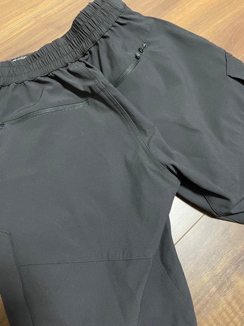 値下げ❗️シマノPA-045Q 防風ストレッチパンツ パイレットブラックMサイズ