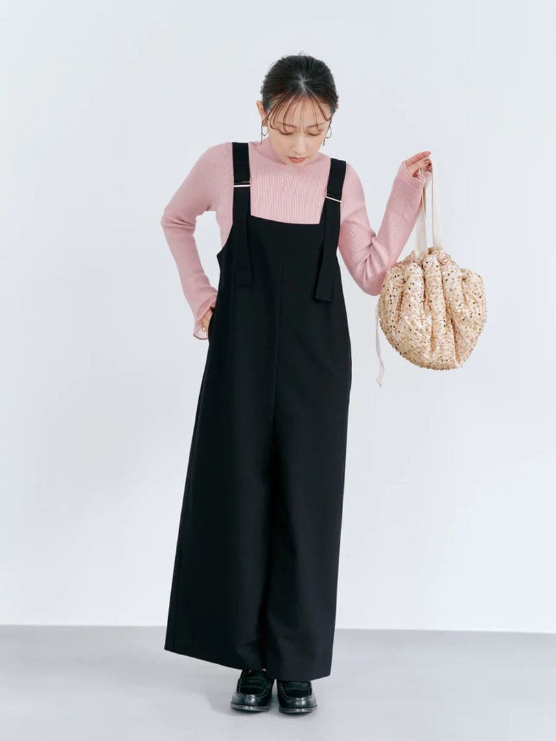 ゴールドバックルサスペンダーオールインワン　COHINA コヒナ ¥16,500