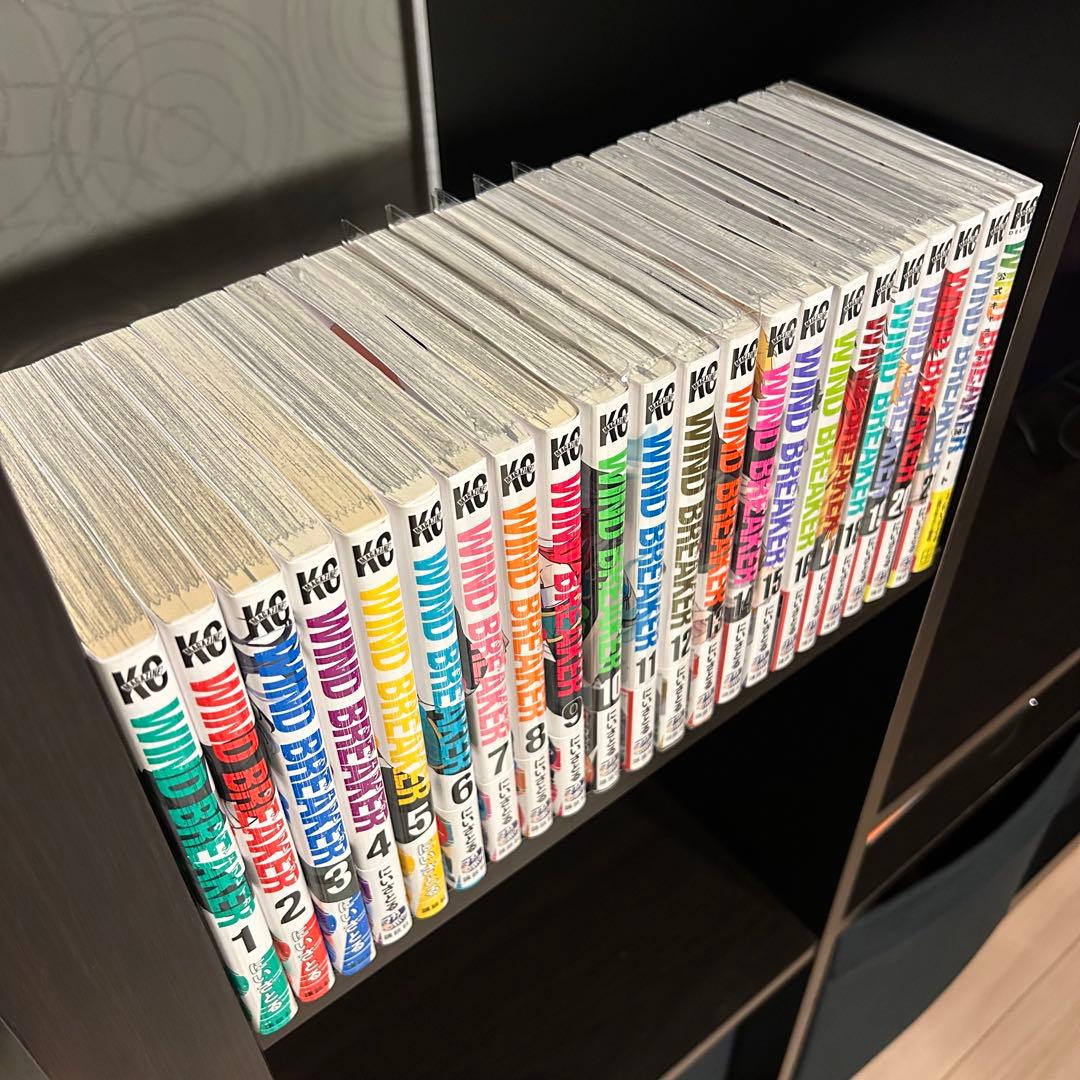 【全巻初版】WIND BREAKER ウィンブレ　全22巻＋キャラブック＋おまけ