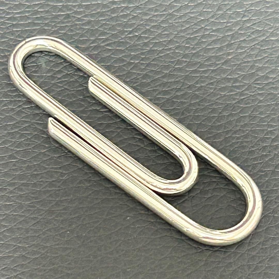 【希少】ダンヒル シルバー アンティーク マネークリップ ケース付き