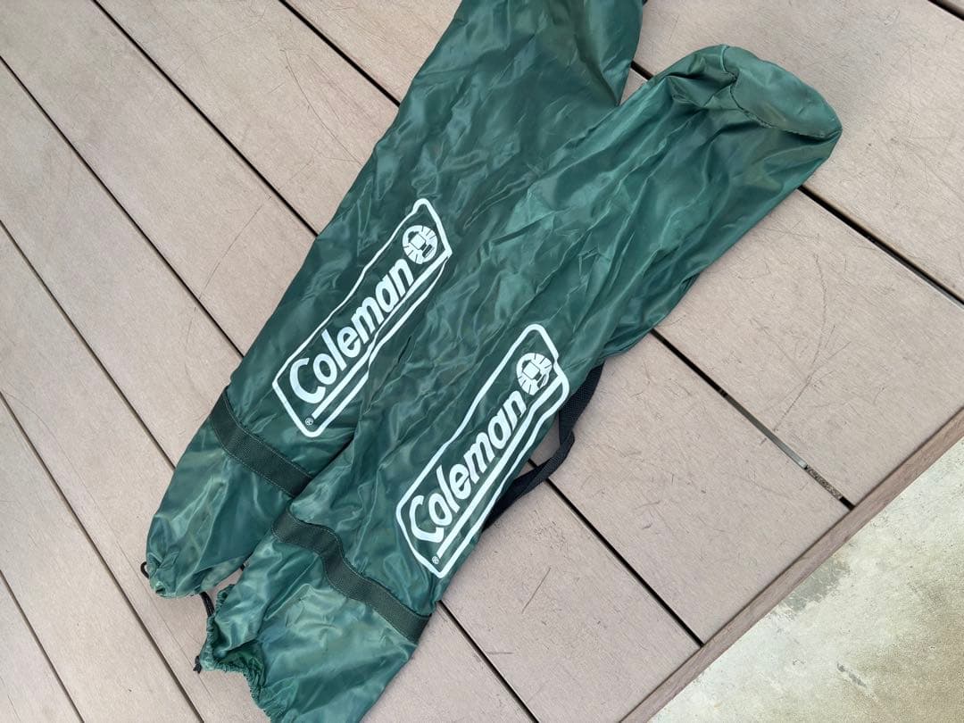 Coleman 折りたたみチェア　グリーン　2個セット