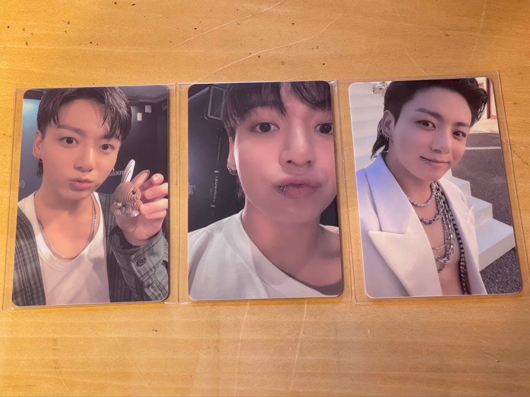 匿名配送　ジョングク GOLDEN Weverse 特典 PVCトレカ セット