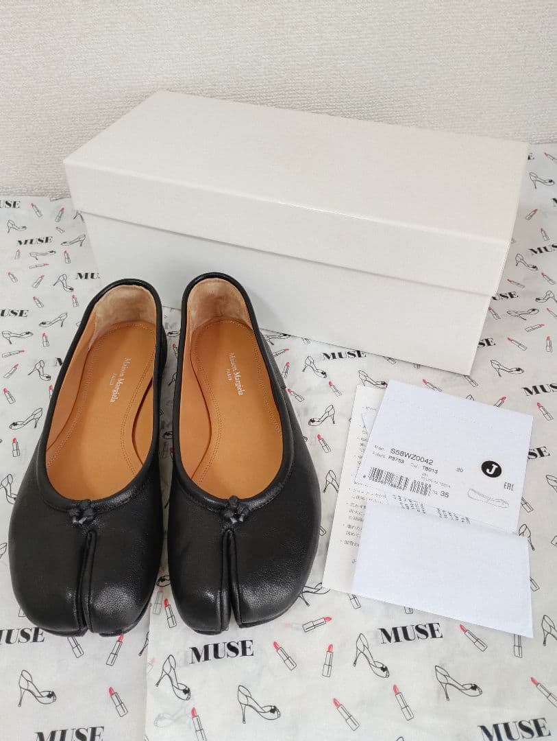 としMaison Margiela タビ バレエシューズ３５サイズ 足袋
