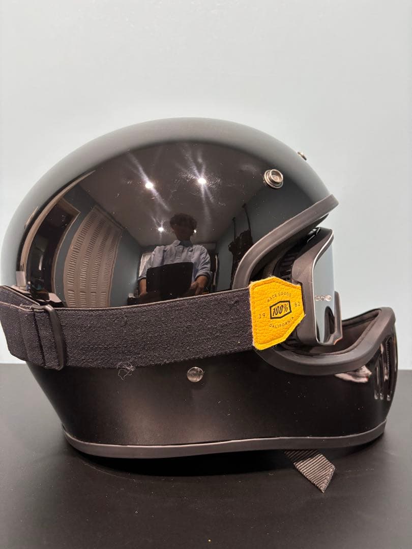 美品　ダムトラックス　ブラスター改 　 ブラック　Lサイズ ゴーグル付き