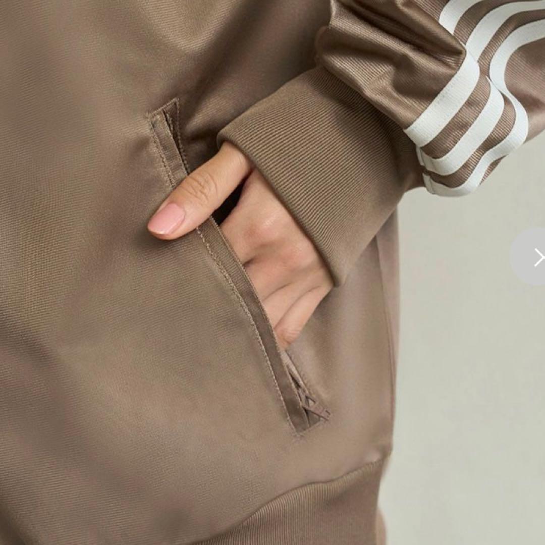 新品2XL⭐️adidas スナイデル トラックジャケット モカブラウン×ホワイト