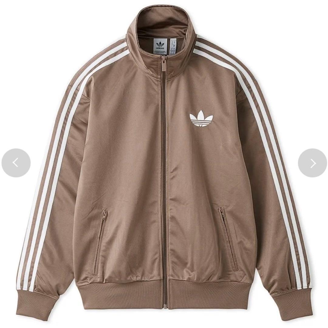 新品2XL⭐️adidas スナイデル トラックジャケット モカブラウン×ホワイト