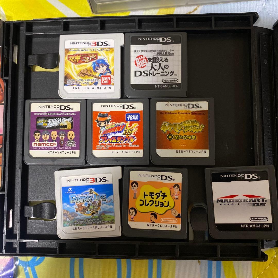 【匿名配送】ゲームキューブ GB 3DS DSソフト30本＋DS本体まとめ売り