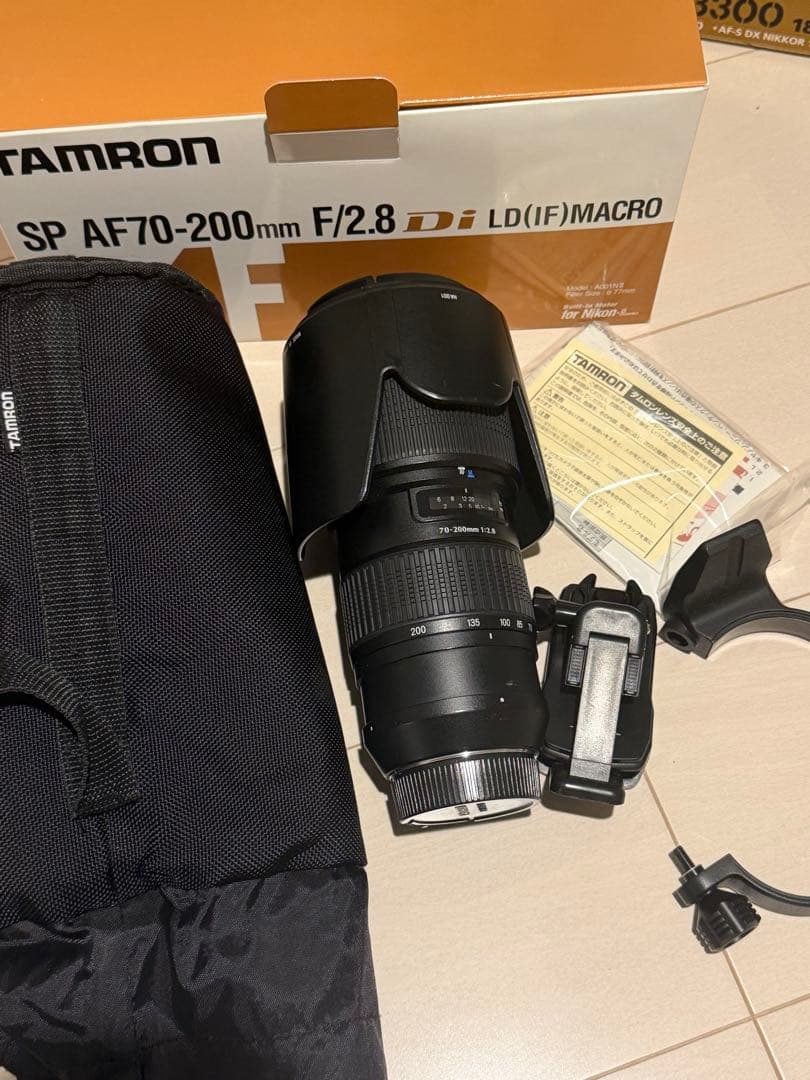 タムロン TAMRON SP AF70-200mm F/2.8 Di