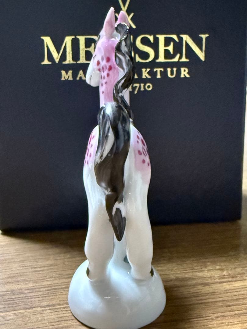 MEISSEN 干支人形　馬　磁器製