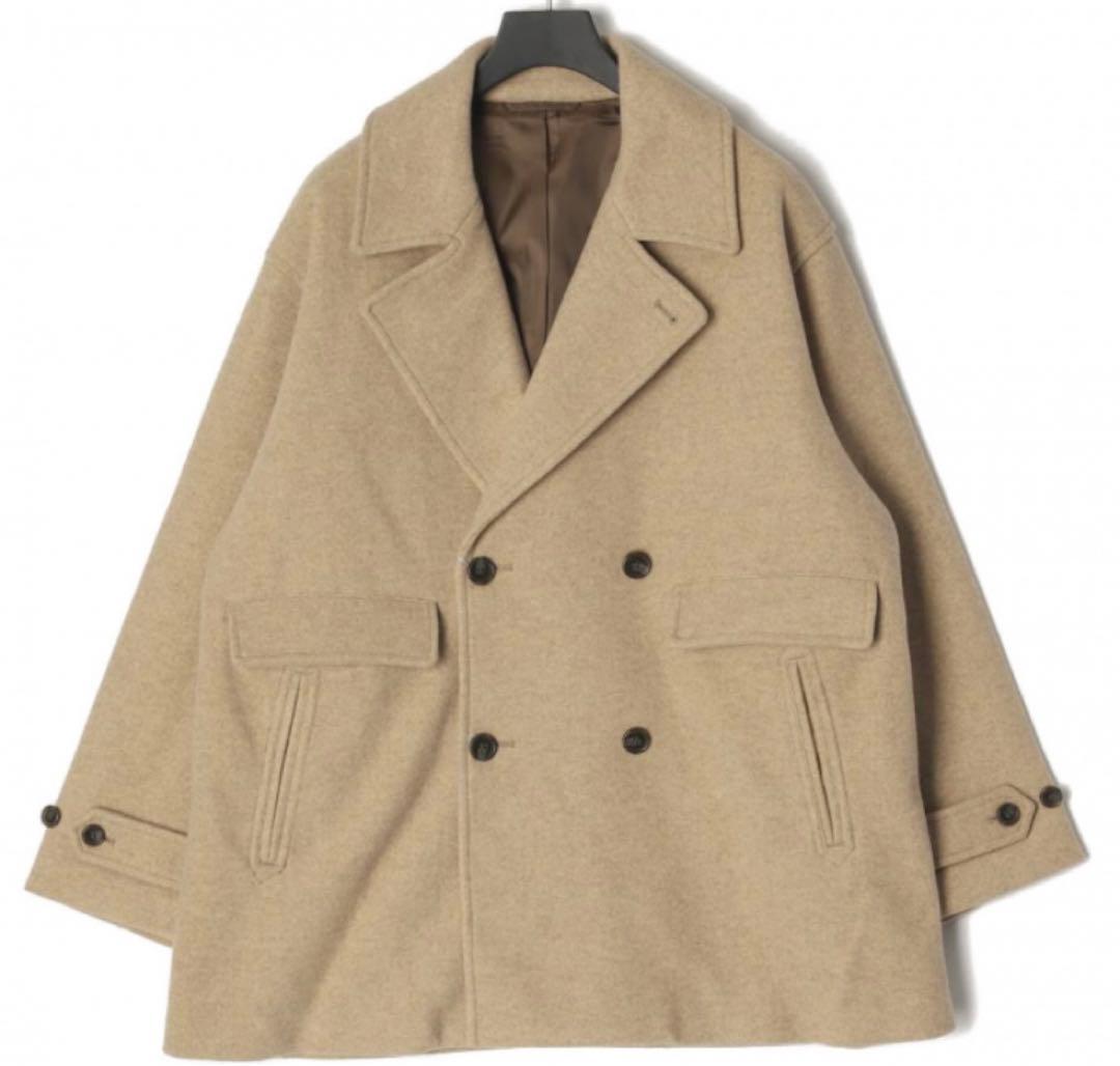 BEAMS Loosesizeコートビームス ルーズフィットデザイン ピーコート