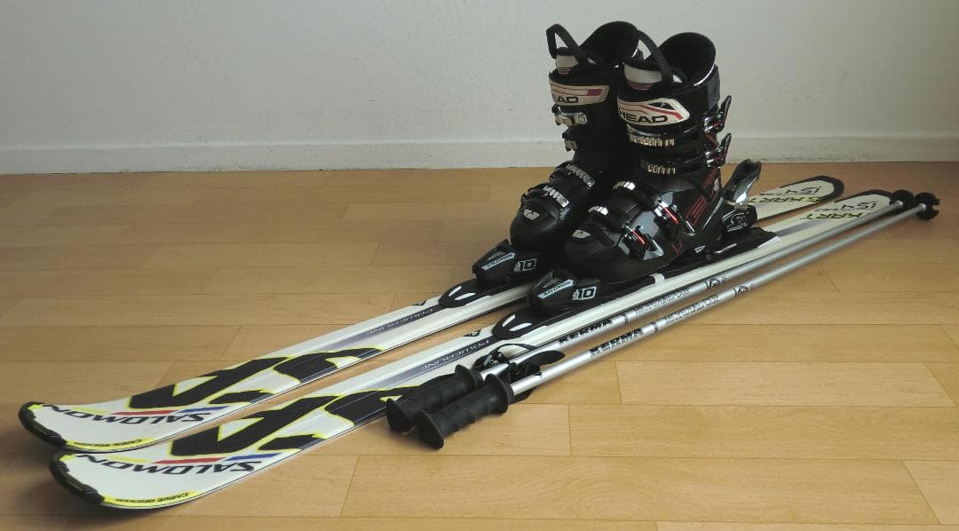 ■■11月限定■送料無料■サロモン■メンズスキー4点セット154/26-26.5