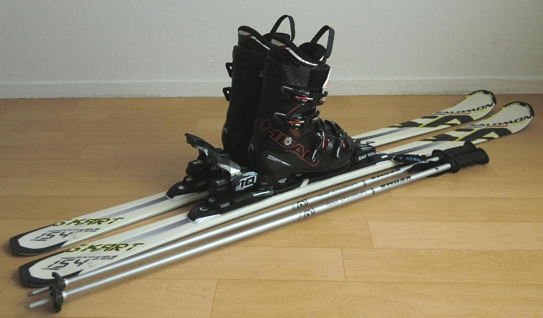 ■■11月限定■送料無料■サロモン■メンズスキー4点セット154/26-26.5
