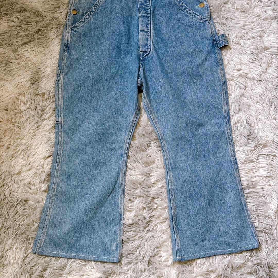 【美品】HOLIDAY BIG DENIM オーバーオール（0）フレア