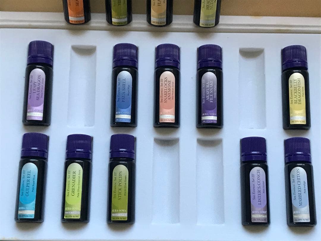 オーラソーマ　シーエッセンス　セット３　リーフレット付