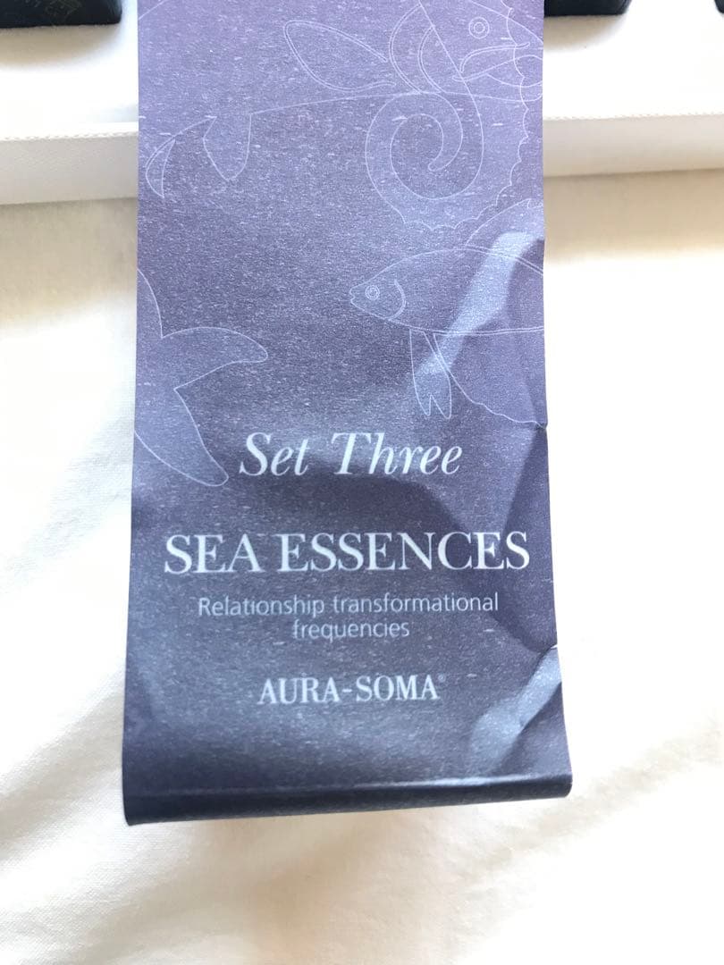 オーラソーマ　シーエッセンス　セット３　リーフレット付