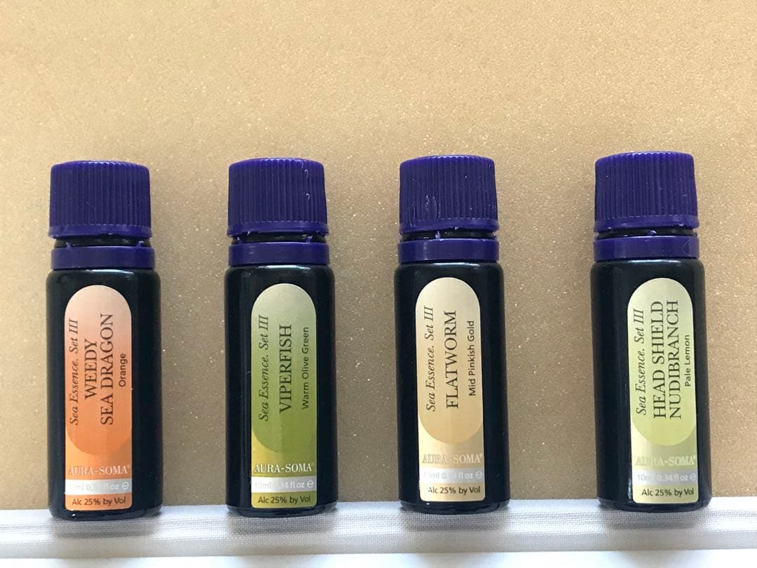 オーラソーマ　シーエッセンス　セット３　リーフレット付