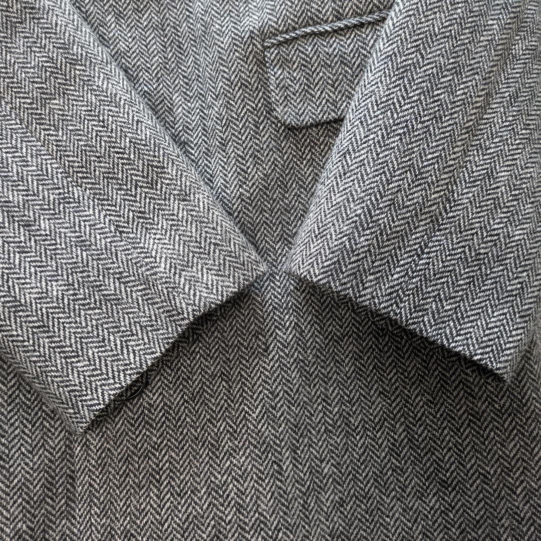 フレッドペリー　国内正規品　リラックスフィット　ヘリンボーン　チェスターコート