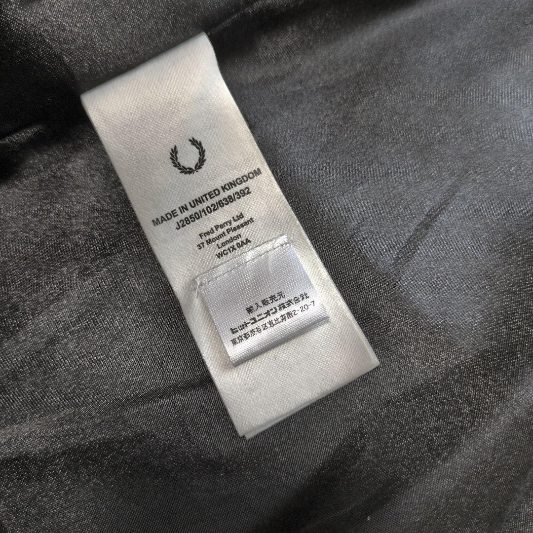 フレッドペリー　国内正規品　リラックスフィット　ヘリンボーン　チェスターコート