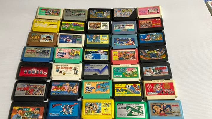 ファミコンソフト　カセット 35本セット