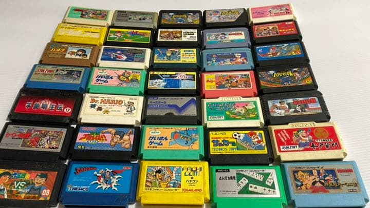 ファミコンソフト　カセット 35本セット