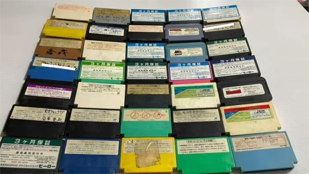ファミコンソフト　カセット 35本セット