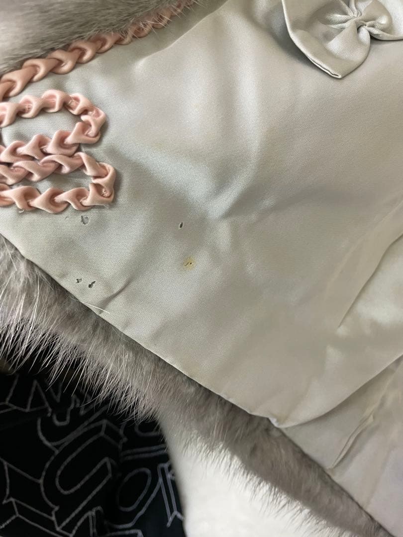 美品　SAGA MINK MESSALA グレー毛皮コート　本毛皮　最高級