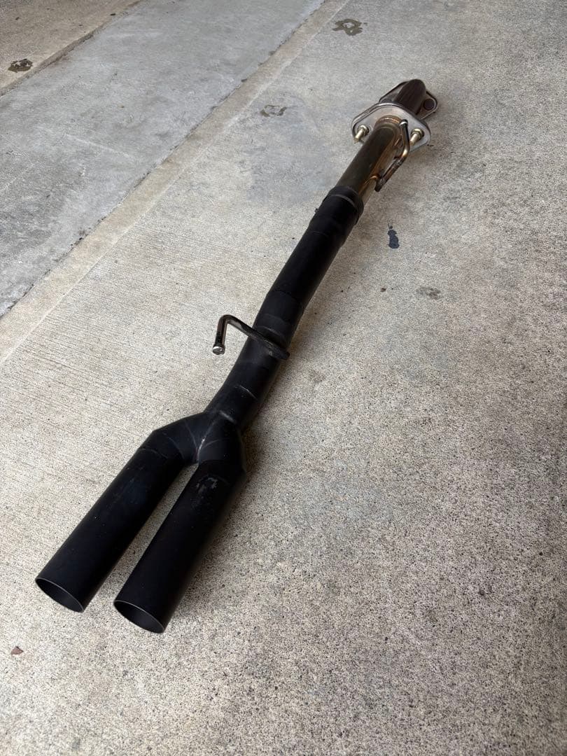 Z12キューブ ワンオフマフラー リアのみ　2本出し