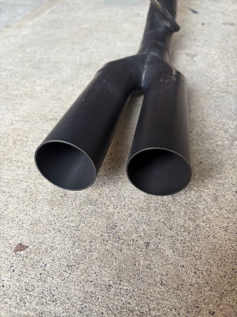 Z12キューブ ワンオフマフラー リアのみ　2本出し