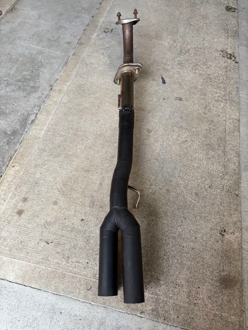 Z12キューブ ワンオフマフラー リアのみ　2本出し