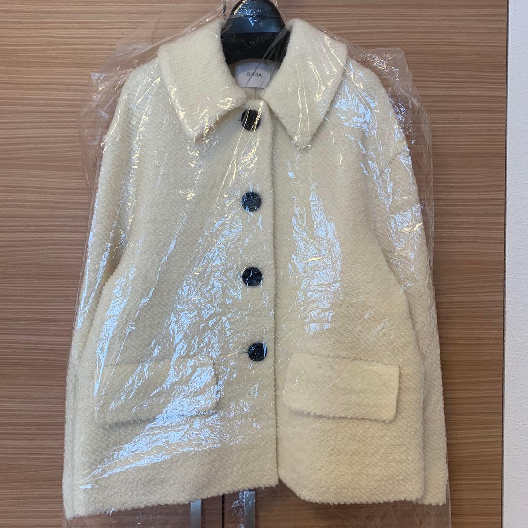 新品未使用　ohga オオガ　ポンポンコート　ponponcoat オーガ