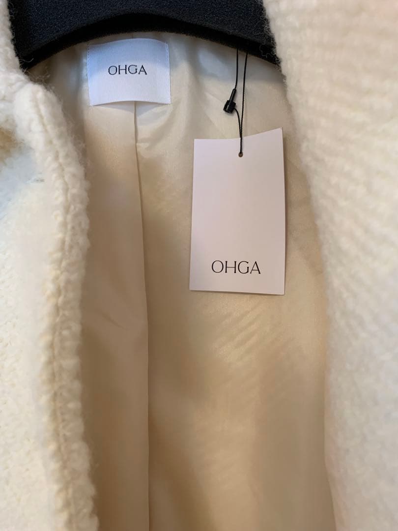 新品未使用　ohga オオガ　ポンポンコート　ponponcoat オーガ