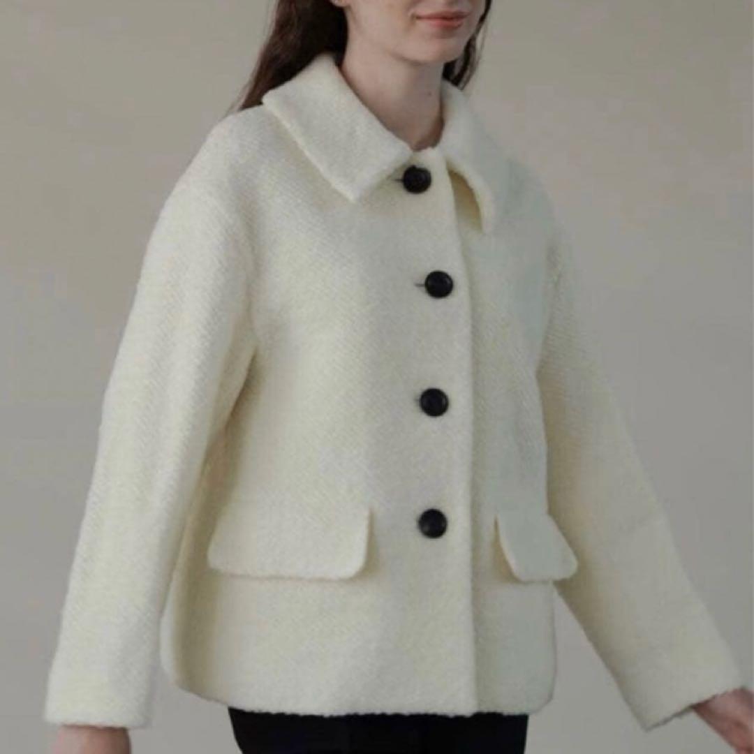 新品未使用　ohga オオガ　ポンポンコート　ponponcoat オーガ