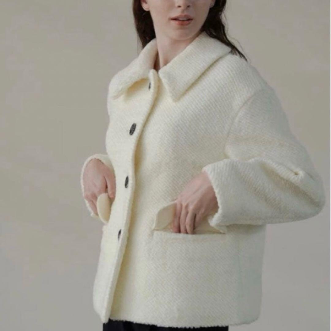 新品未使用　ohga オオガ　ポンポンコート　ponponcoat オーガ