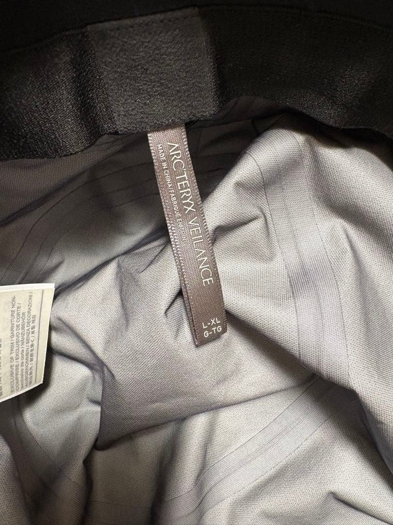 ARC’TERYX VEILANCE Bucket Hat L-XL ブラック