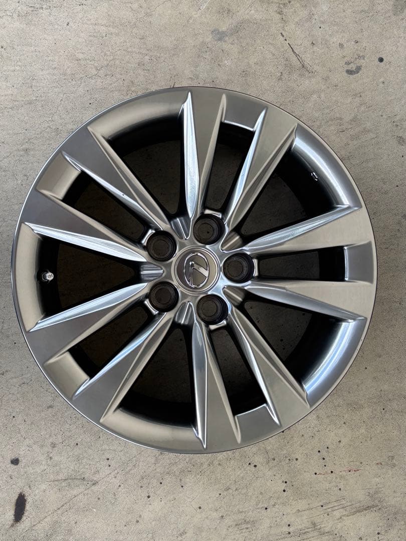 レクサスLS460後期純正18インチホイール×4