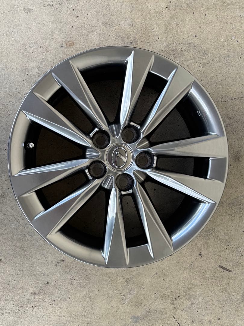 レクサスLS460後期純正18インチホイール×4