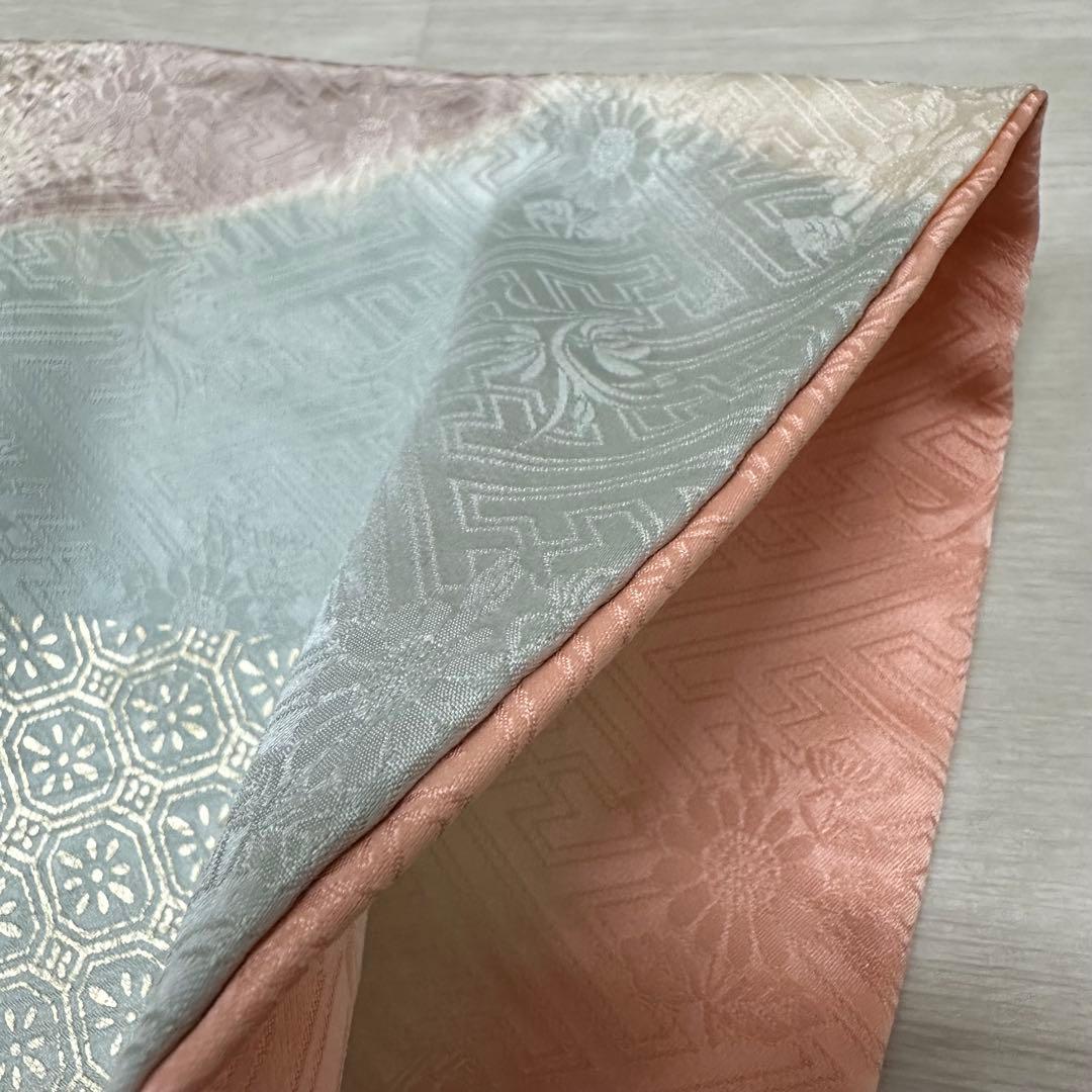 y*☆様 振袖 裄66 美しい刺繍に絞り 金駒刺繍 着物 正絹 広衿 RK-61