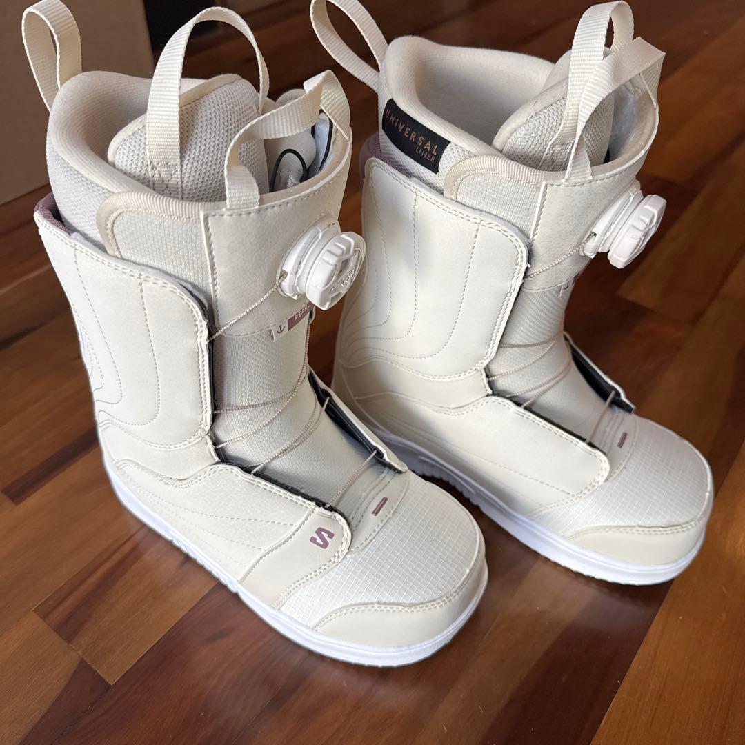 SALOMON スノーボードブーツ ホワイト