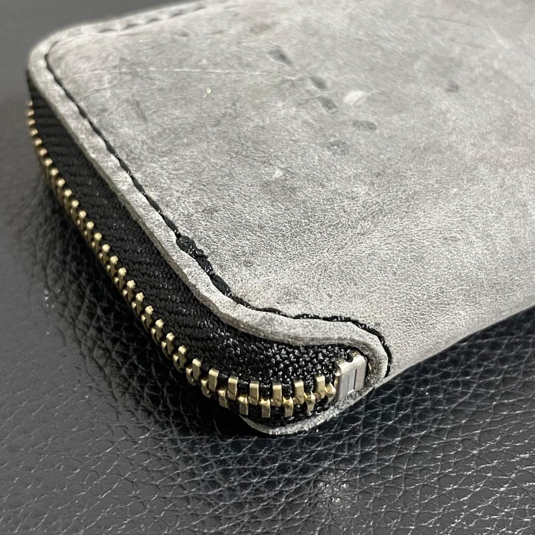 【値下げOK】RYU continental グースー ミニ財布 L字ファスナー