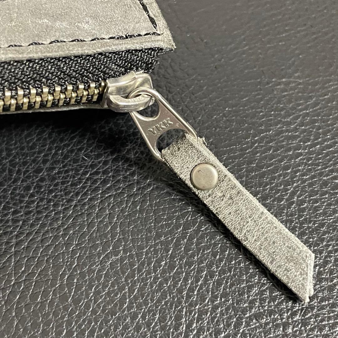 【値下げOK】RYU continental グースー ミニ財布 L字ファスナー