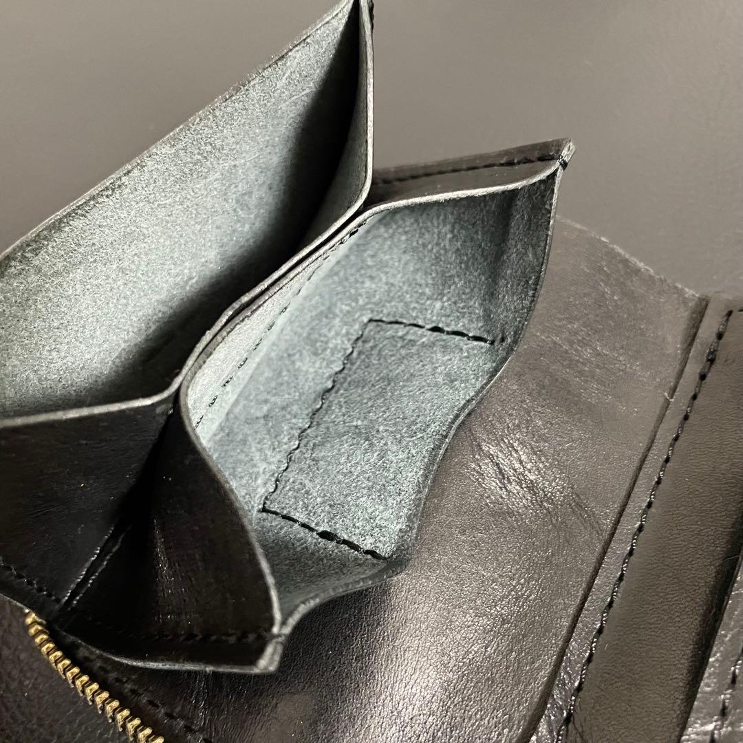 【値下げOK】RYU continental グースー ミニ財布 L字ファスナー