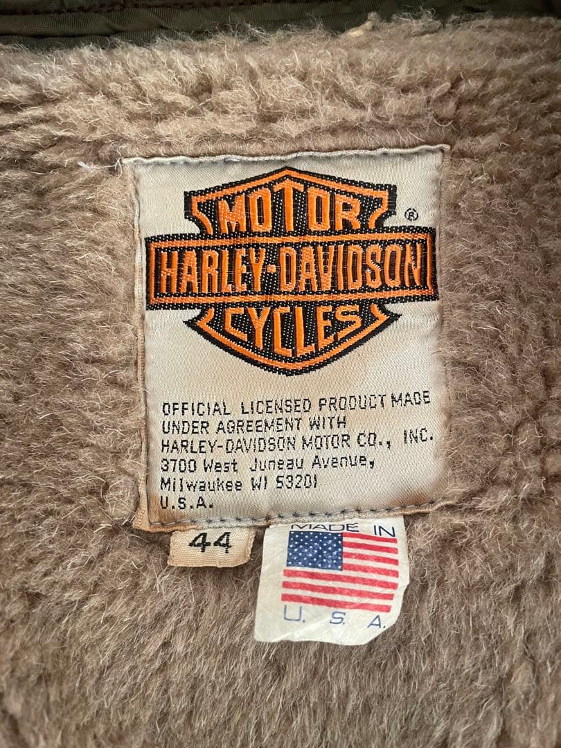 ハーレーダビッドソン バーアンドシールドタグ 80s ヴィンテージ ライダース