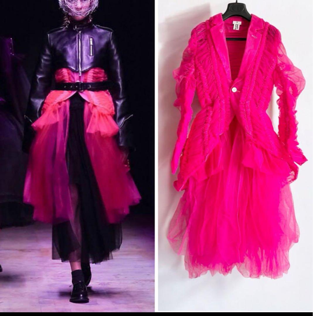 ノワールケイニノミヤ　チュールジャケット　コート　ピンク　未使用品